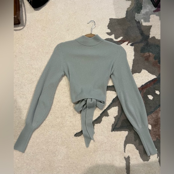 Reformation Sweaters - Reformation osteria cashmere sweater in blue